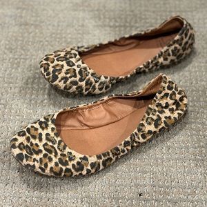 Lucky Brand Cheetah Print Flats